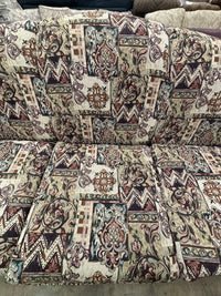 3-Seater Sofa with Colorful Pattern