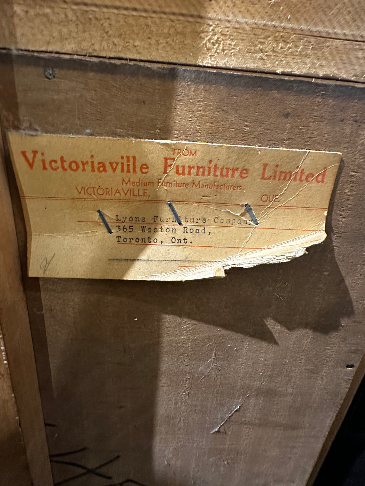 Mid Century Modern Wooden Vanity With Mirror