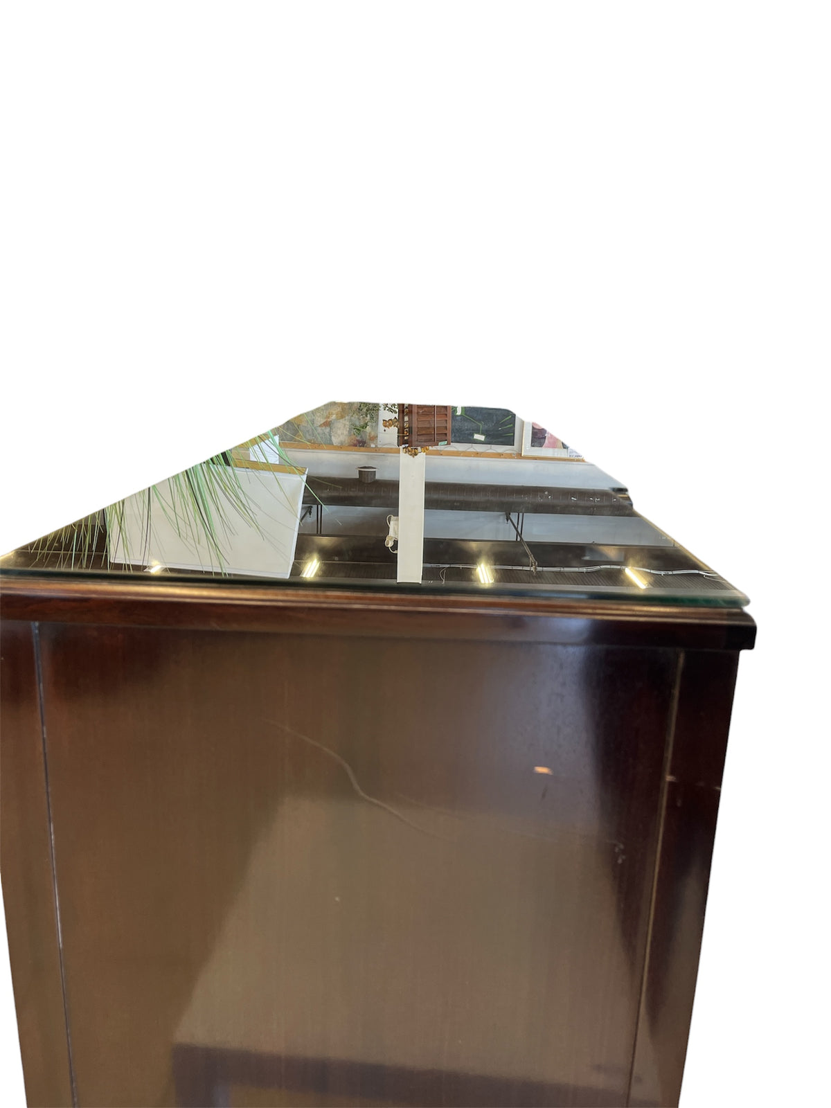 "Councill" Sideboard with Glass Top