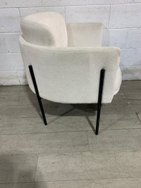 SUNPAN Richie Lounge Chair (Fabric with Black Base)