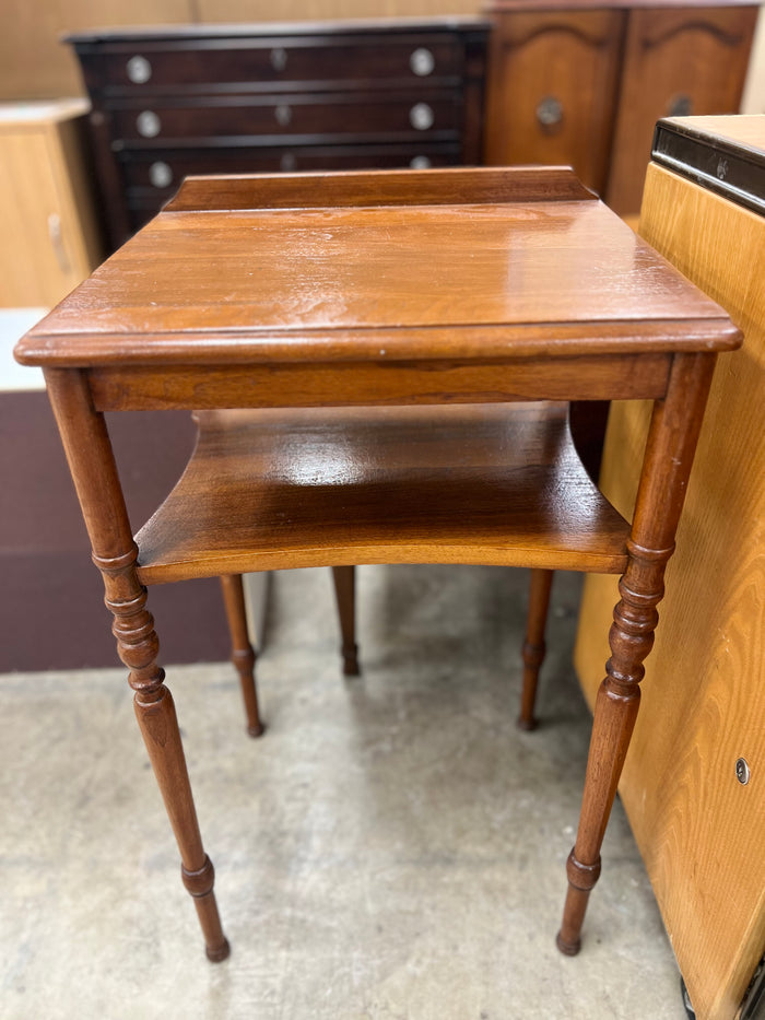 Small Brown Side Table