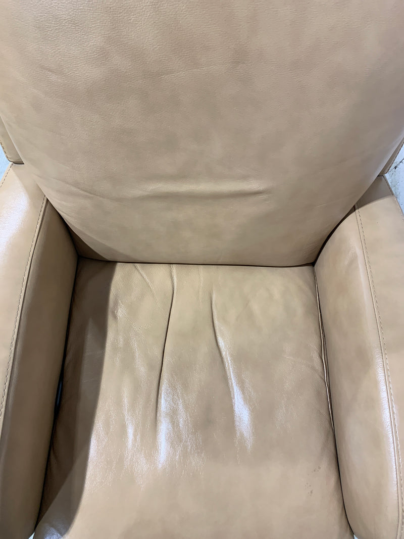 Natuzzi Edition Italian Leather Recliner Chair