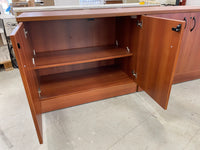 Woodgrain-look Entertainment Unit - 72x29.5x20 inches