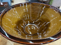 Thomas Aitken Stoneware Olive Coloured Bowl