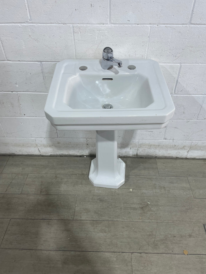 Vintage Pedestal Sink