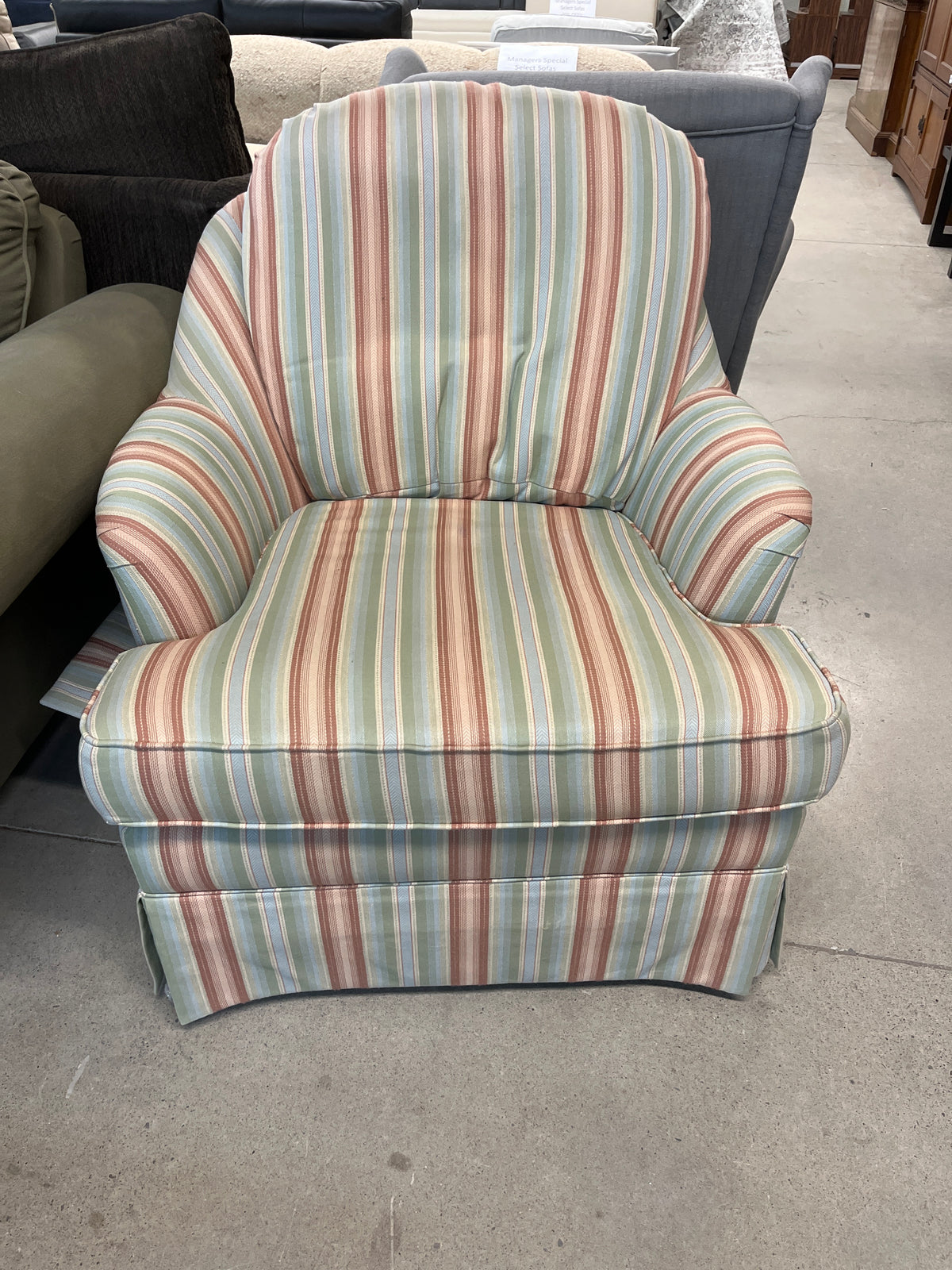 33"W Fabric Armchair