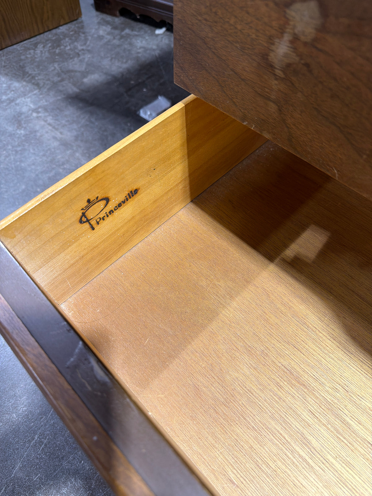 Mid Century Bedroom Dresser with Character