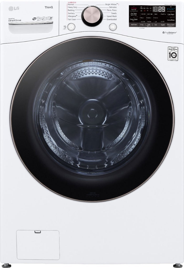 LG WM4000HWA- Ultra Large Capacity Smart wi-fi Enabled Front Load Washer With Built-In Intelligence