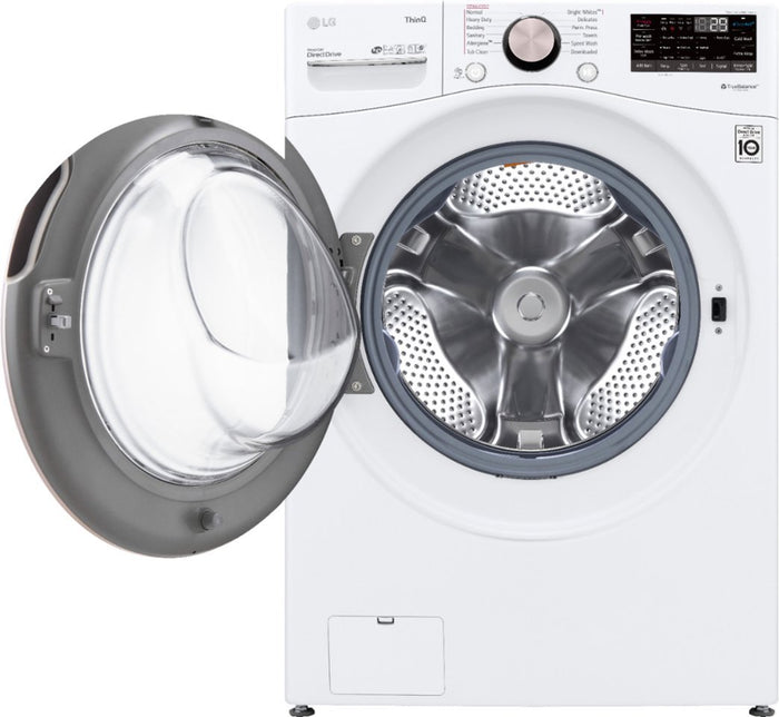 LG WM4000HWA- Ultra Large Capacity Smart wi-fi Enabled Front Load Washer With Built-In Intelligence
