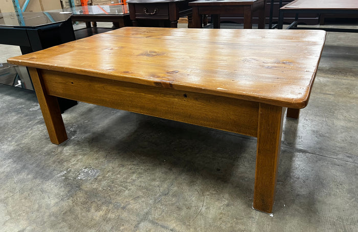 Solid Wood Rectangle Coffee Table