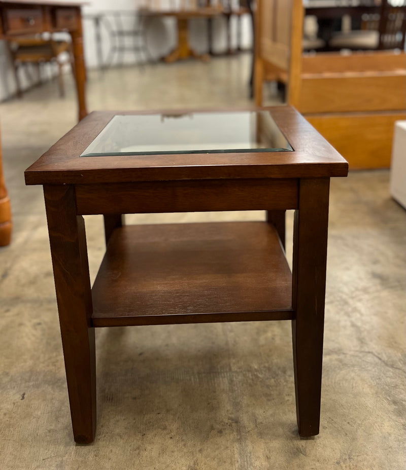 Small Dark Wood Coffee Table