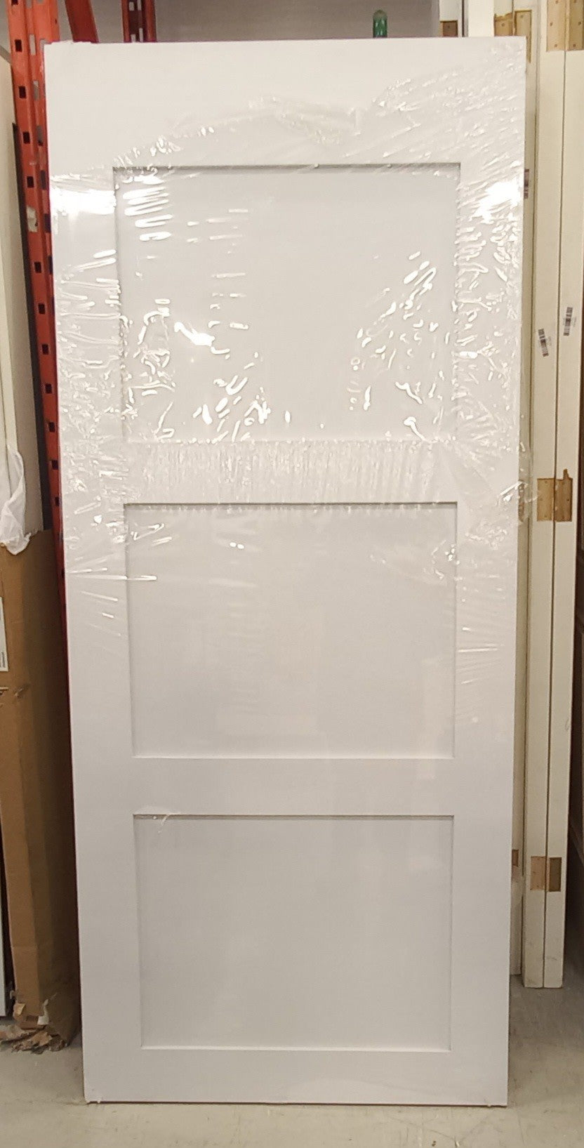 34-Inch x 80-Inch 3-Panel Wood Door