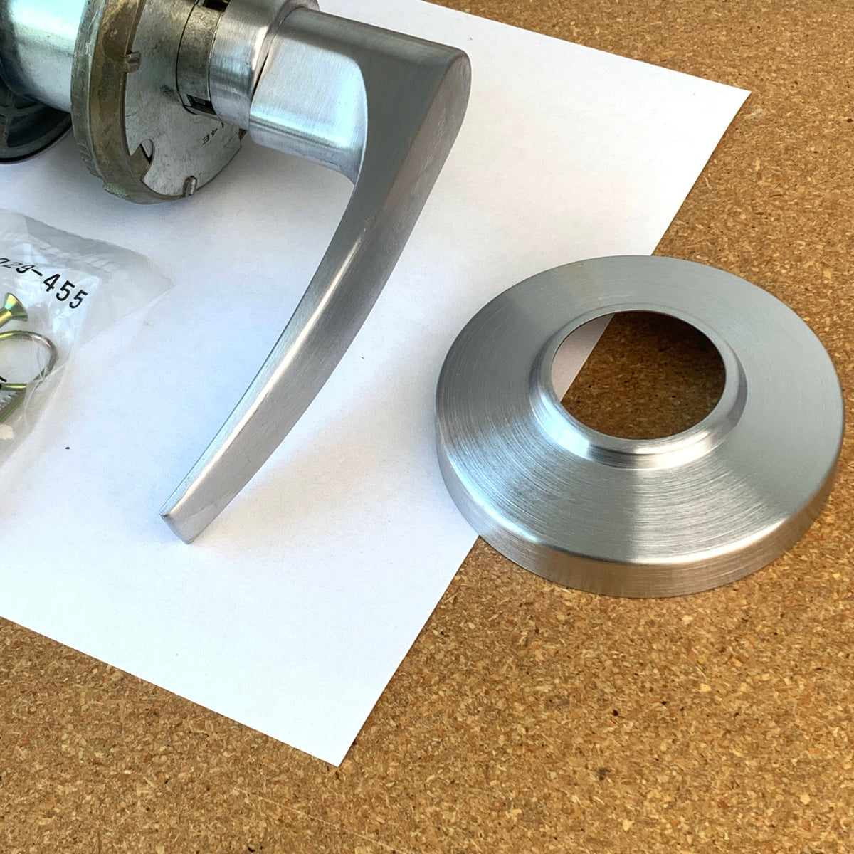 Schlage AL10S JUP 626 Grade 2 Passage Door Lever in Satin Chrome