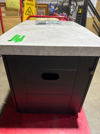 Sunjoy 40-in W Lambert LP Liquid Propane Gaz Fire Table w/ Steel Marble-Look Sliding Tabletop - 37,000 BTU
Article #332084441 Model #A302018310
