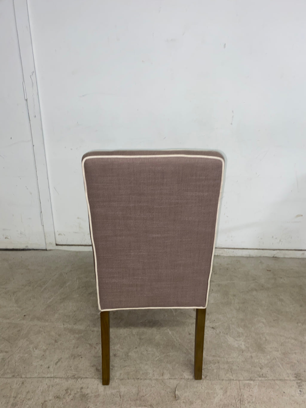 Brown Fabric Upholstered Dining Chair