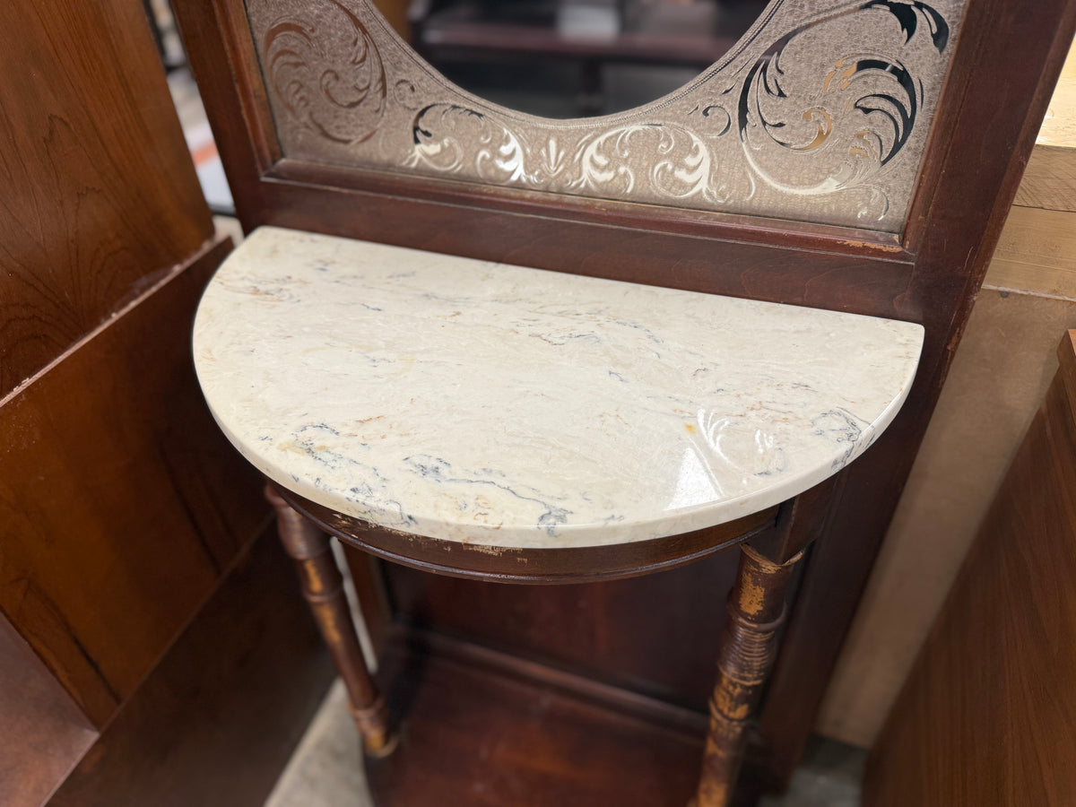 Vintage Inspired Vertical Hall Tree Stand