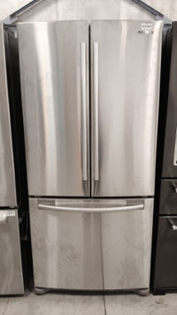 Stainless Steel Double Door Refrigerator