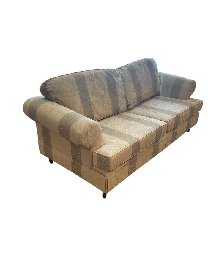 Stripe Floral 3-Seater Sofa