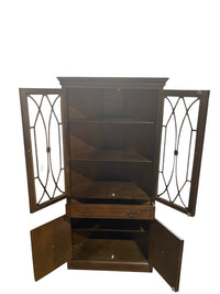 Traditional Corner China Cabinet