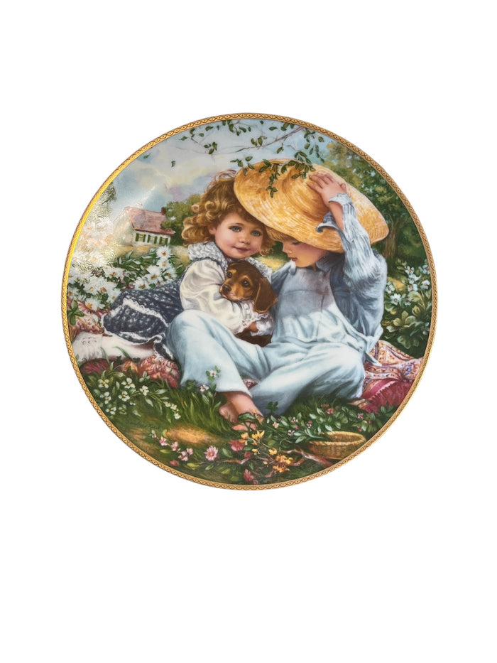"A Time To Love" Collectors Plate