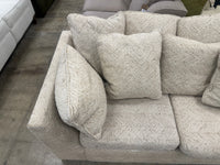 Light Off-White Half Sectional