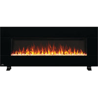Napoleon Harsten 60-inch Wide Wall Mount or Freestanding Electric Fireplace with Integrated Bluetooth Speaker