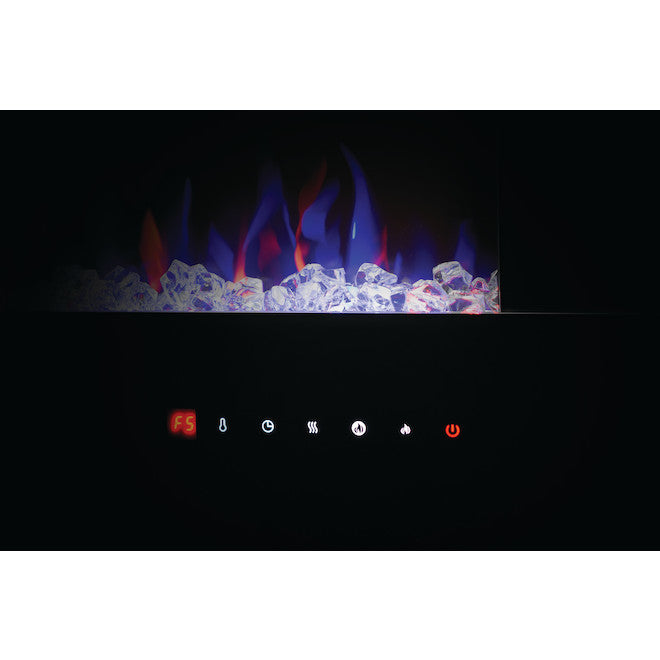 Napoleon Harsten 60-inch Wide Wall Mount or Freestanding Electric Fireplace with Integrated Bluetooth Speaker