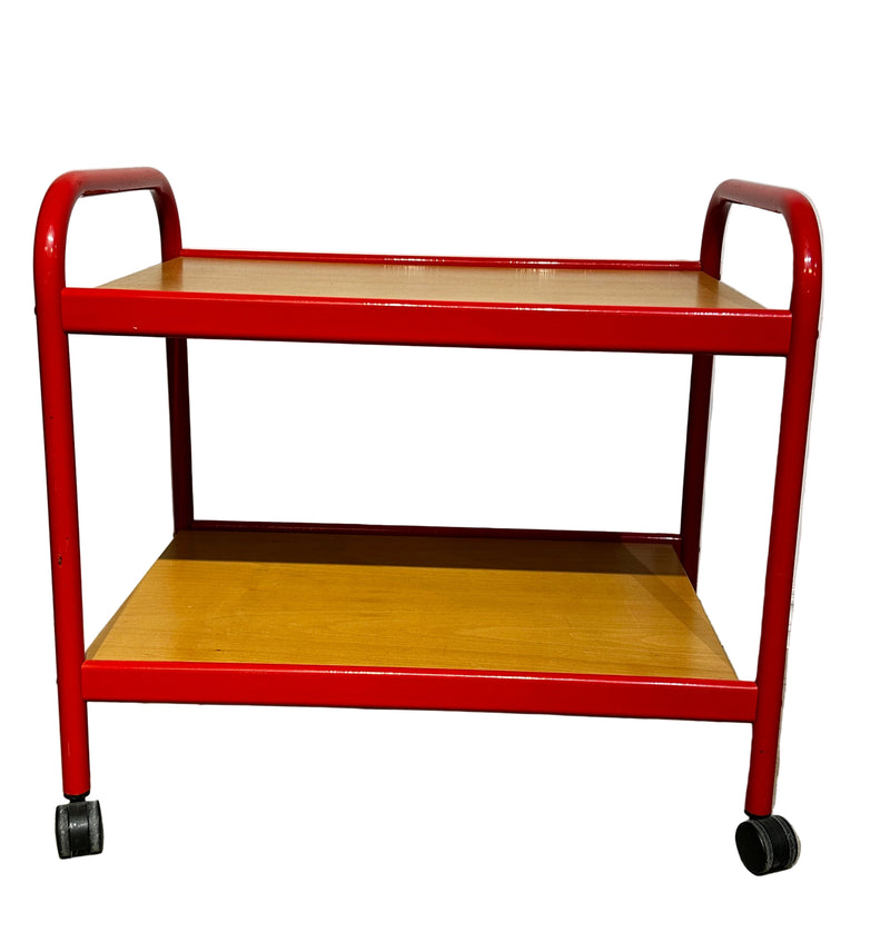 Vintage Postmodern Serving Trolley