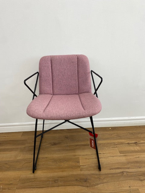 Modern Pink Accent Chair