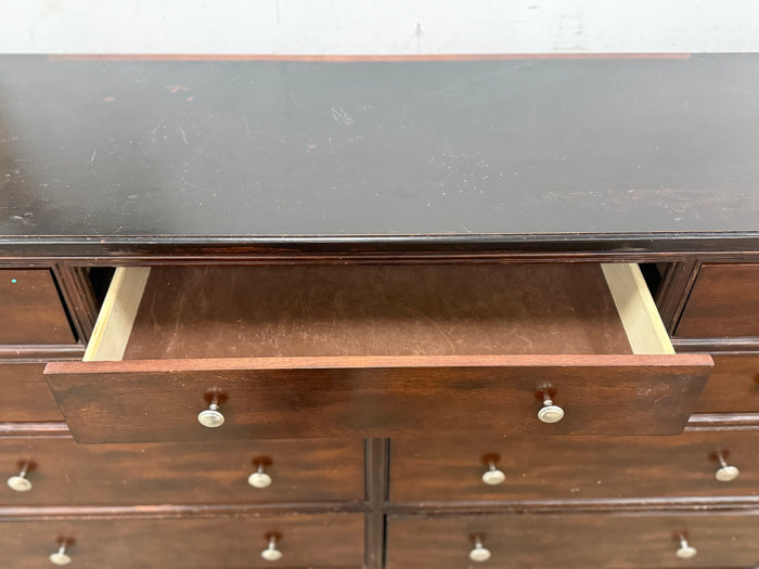 Dark Brown Mahogany Dresser