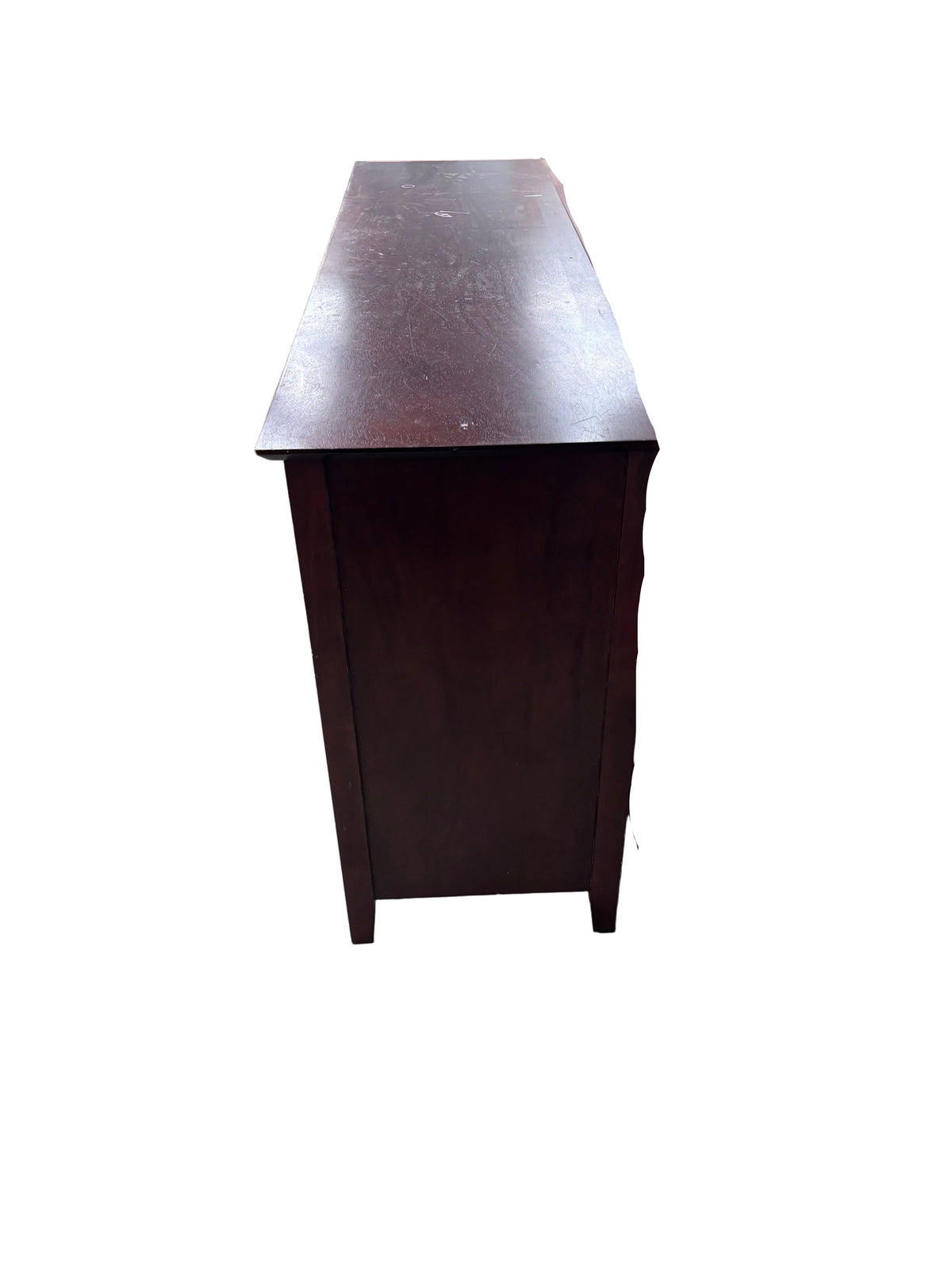 Dark Wood 8-Drawer Dresser