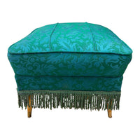 Green & Turquoise Ottoman