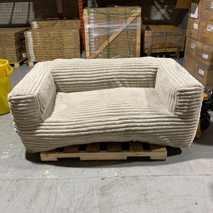 67-inch W Fabric Bean Bag Sofa