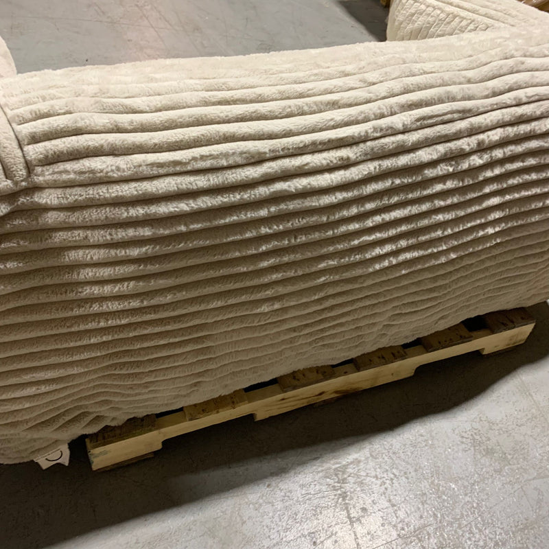 67-inch W Fabric Bean Bag Sofa