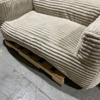 67-inch W Fabric Bean Bag Sofa