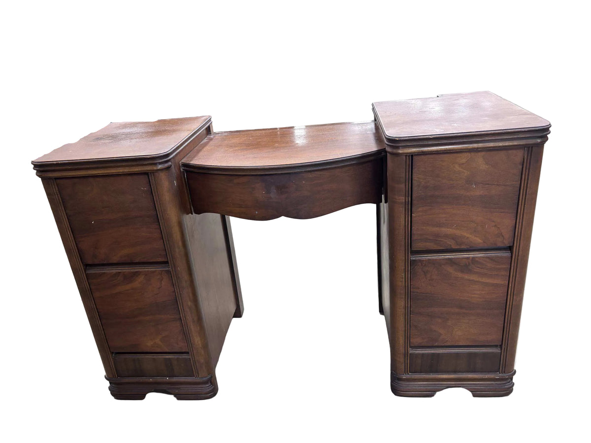 Antique Art Deco Waterfall Vanity Set