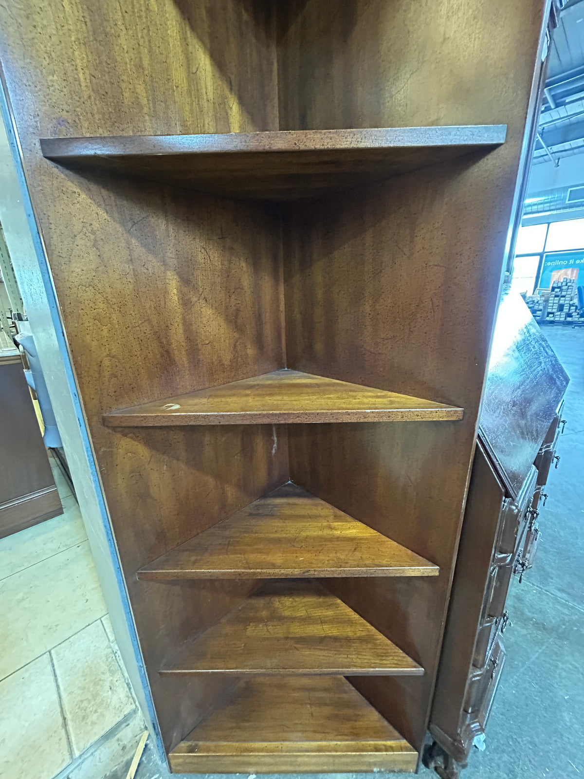 Martell Wooden Corner Shelf