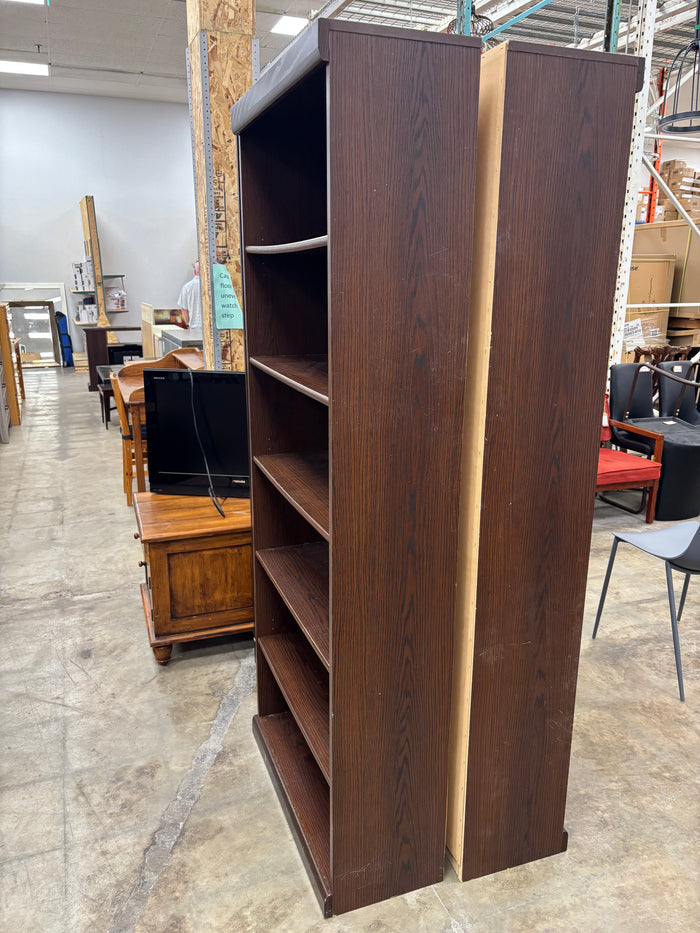 Dark Brown Bookshelf