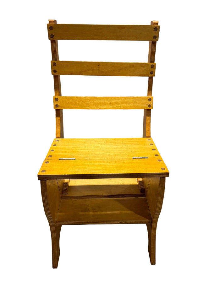 Folding Stepstool Chair All-in-One