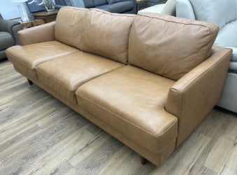 3-Seater Top Grain Leather Sofa