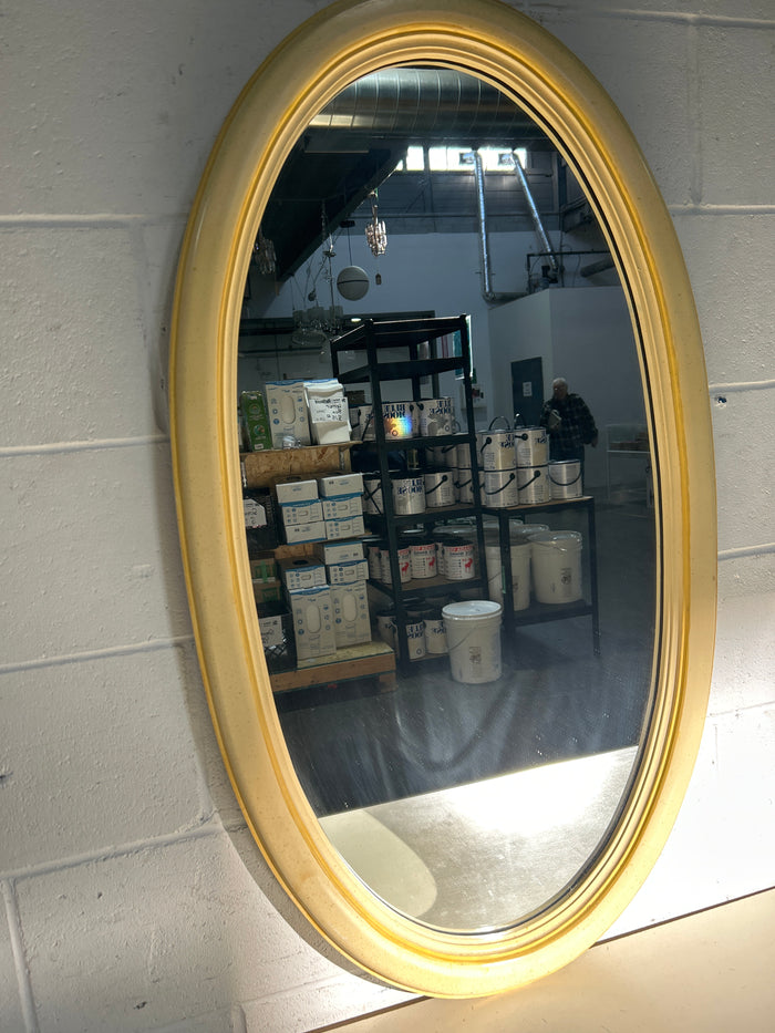 Vintage Provincial Floral Dresser With Mirror