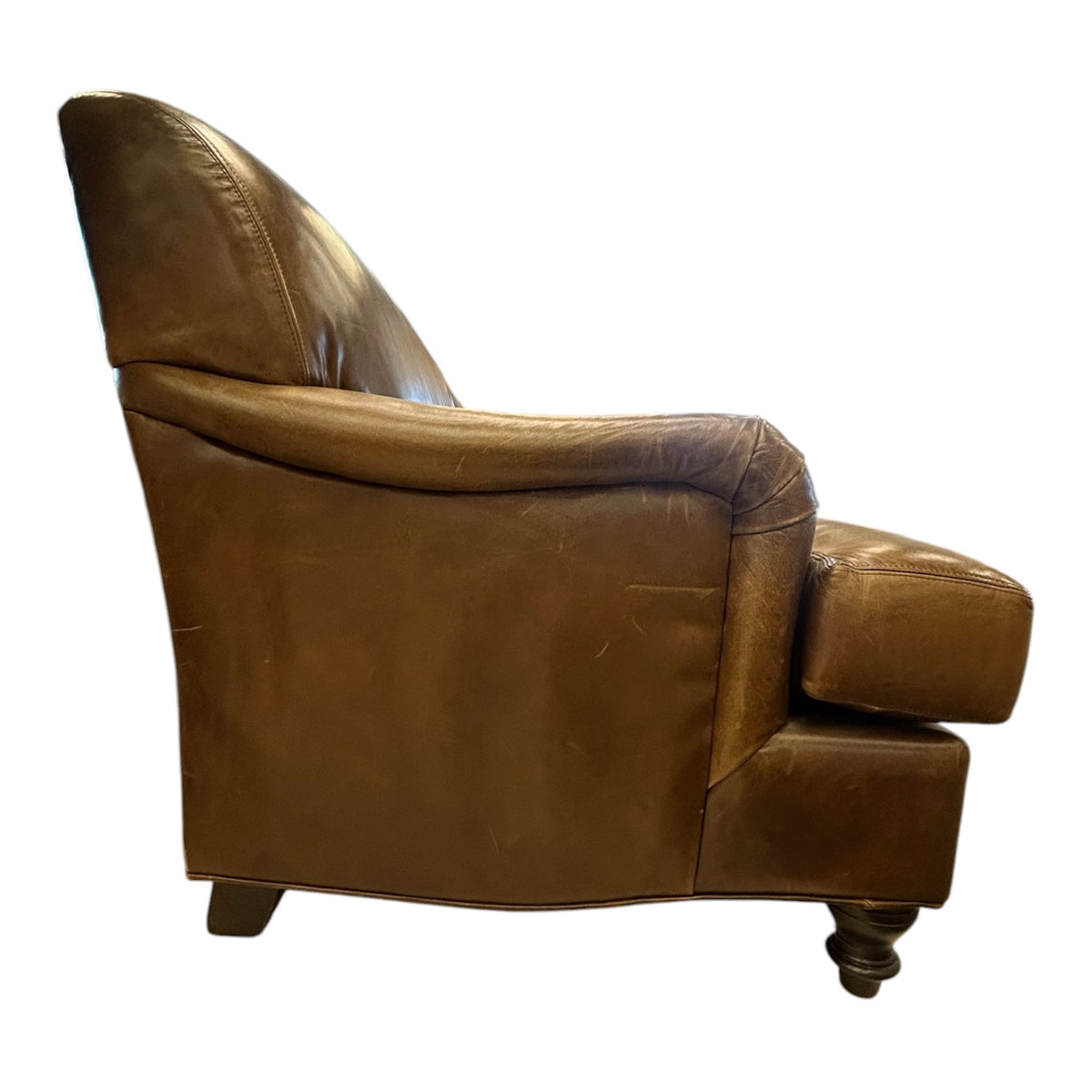 Eleganza Genuine Leather Long Sofa Made in Canada