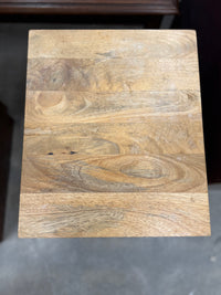 Modern Rustic Styled Woodgrain Side Table