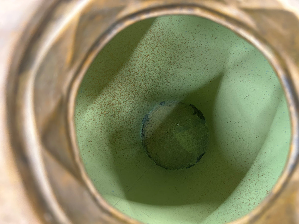 Amphora Metal Vase