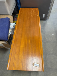 Teak Coffee Table With Metal Legs