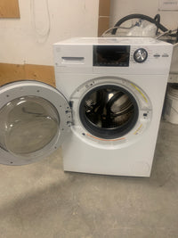 GE 24-Inch 2.4 cu. ft.Capacity Front Load Washer/Condenser Dryer Combo in White