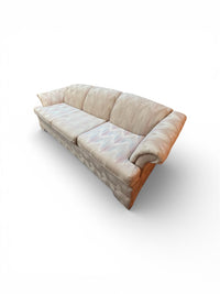 3 Seater Sofa With Patterned Upholstery