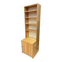 Pine Bookcase w/ Lower Cabinet