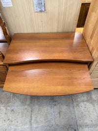 Wooden Saddle-Brown Computer Desk