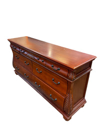 Solid Wood 7-Drawer Dresser